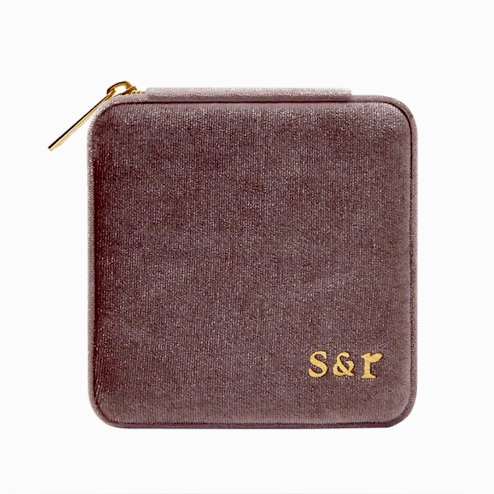 Luxury Velvet Travel Jewelry Case
(NEW IN PACKAGE)